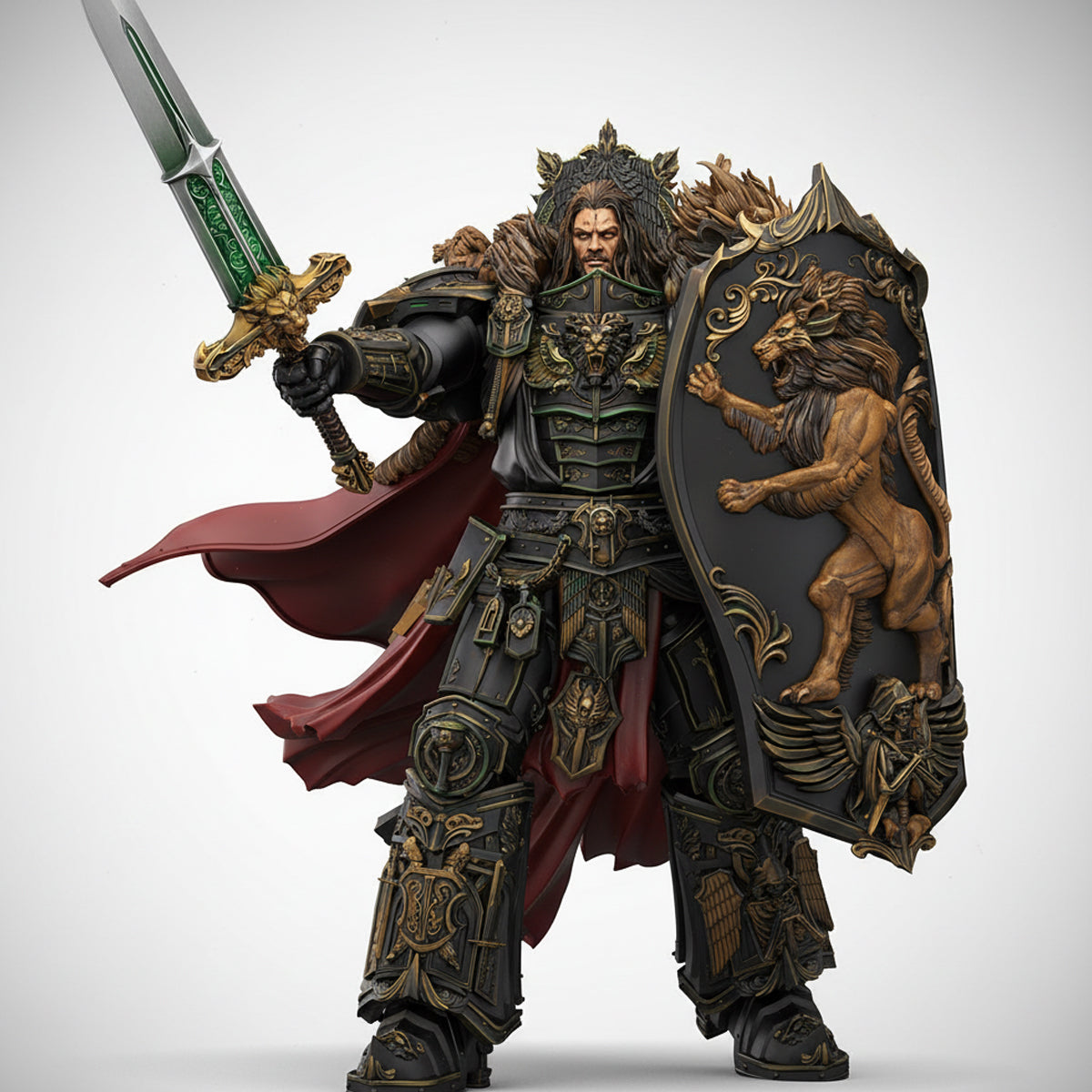 The First Knight Miniature 3dArtGuy .STL File