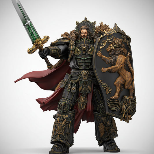 The First Knight Miniature 3dArtGuy .STL File