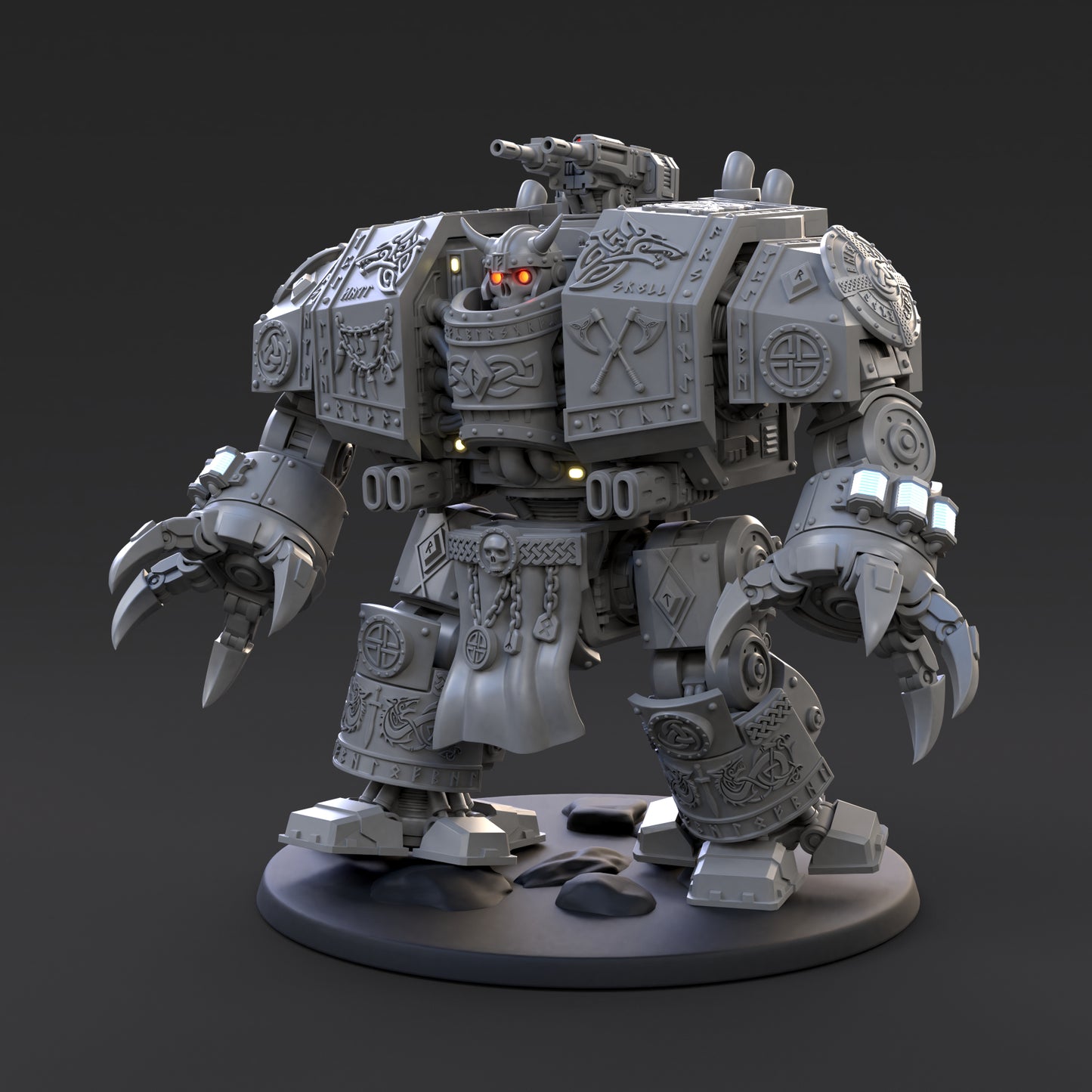 Arma Mechanatus Viking Behemoth Miniature.STL File