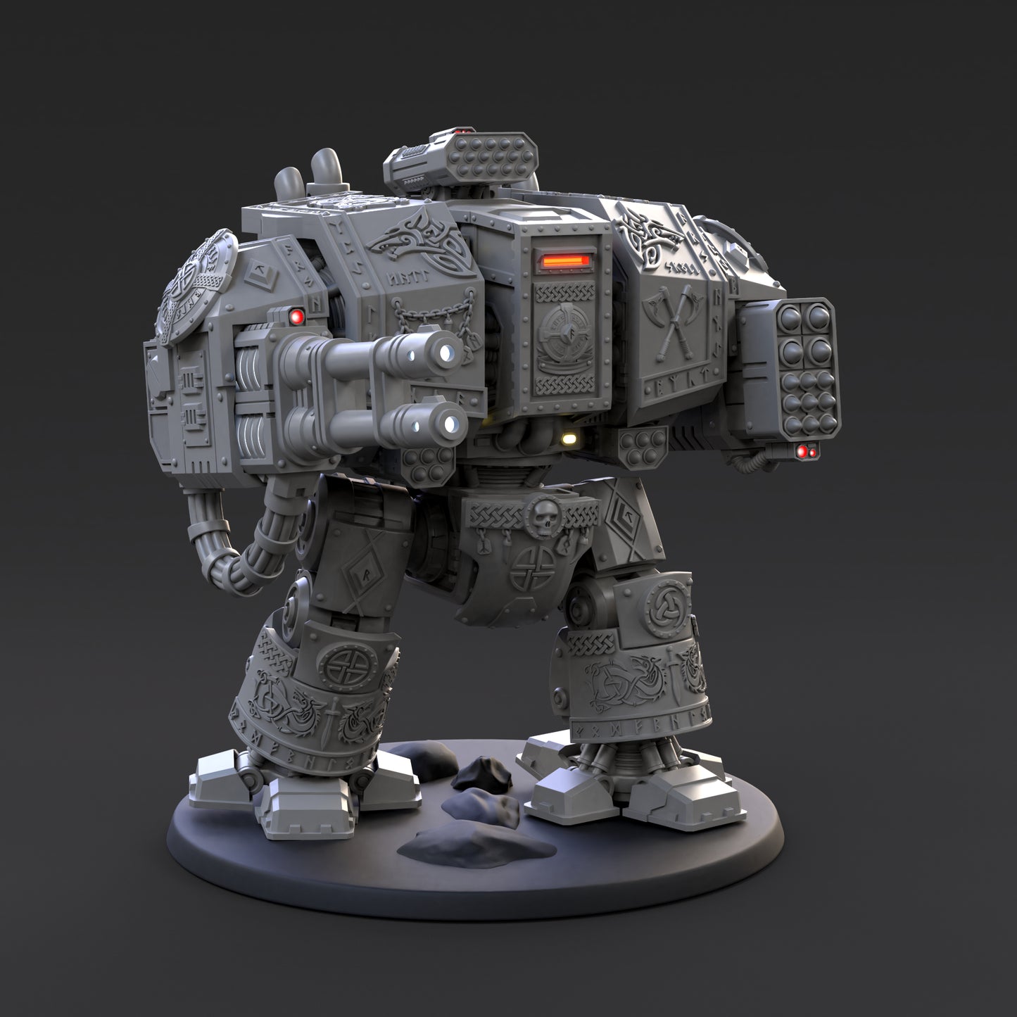Arma Mechanatus Viking Behemoth Miniature.STL File