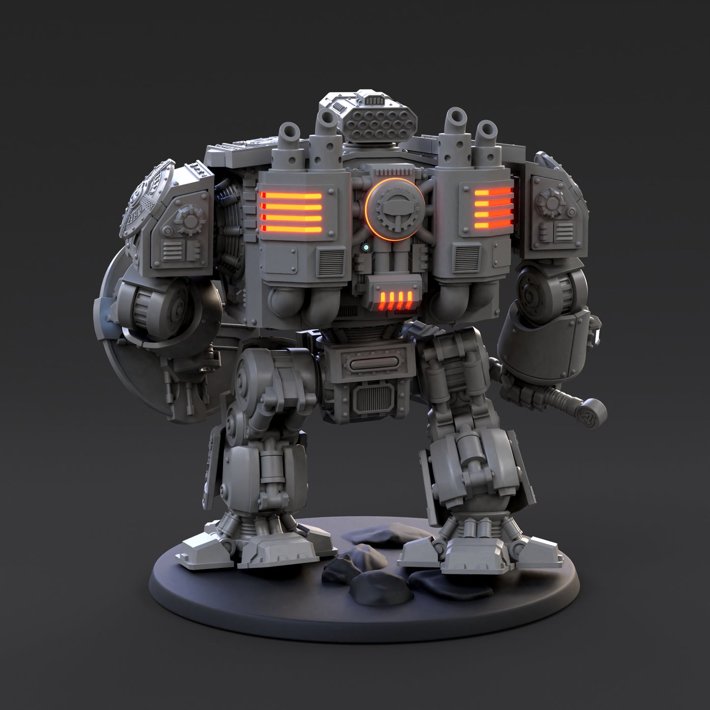 Arma Mechanatus Viking Behemoth Miniature.STL File