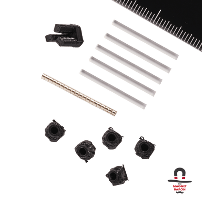 1 Set Extra Large Flat Magnetic Flight Stand