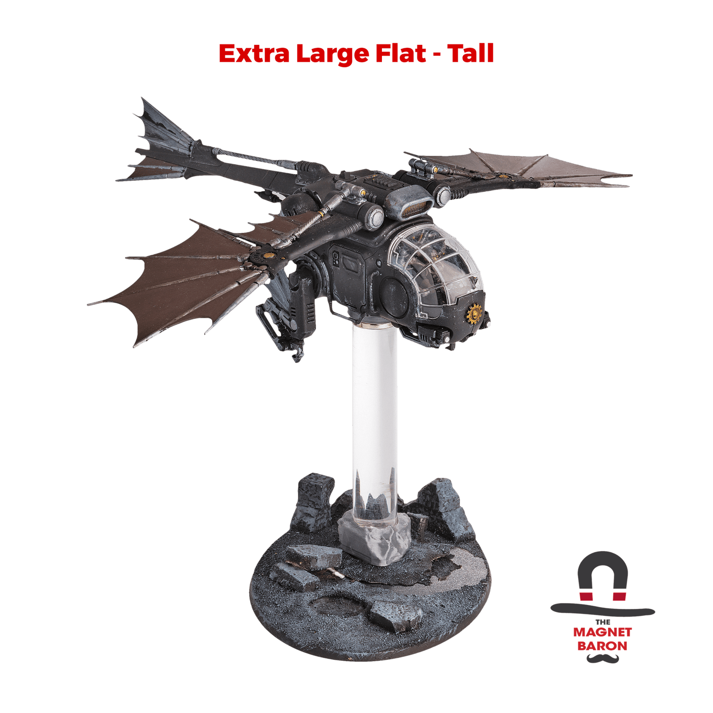 1 Set Extra Large Flat Magnetic Flight Stand