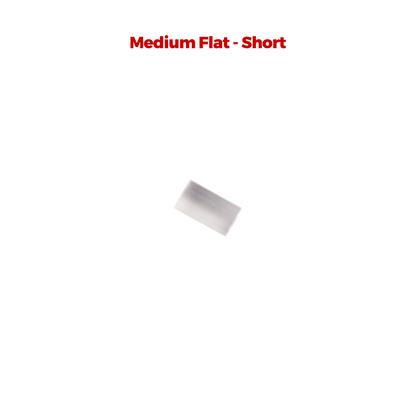 10mm (3/8") Medium Flat Acryllic