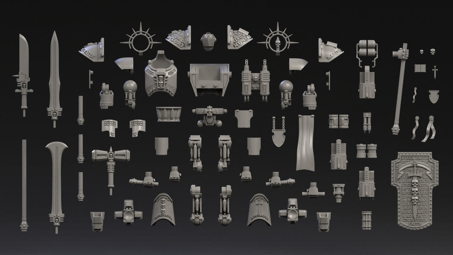 DeamonSlayer-Knight MKII Miniature Multi-Part Kit