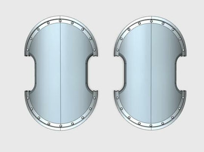 BASE - TROJAN POWER SHIELDS (L&R)