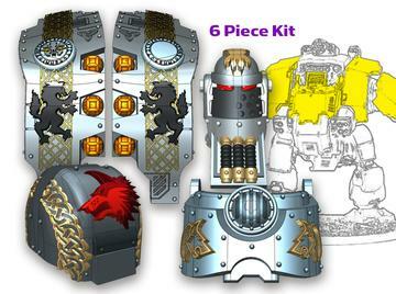 NORSE WOLF: FULL ATLAS PATTERN KIT