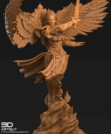 Archangel Miniature 3dArtGuy