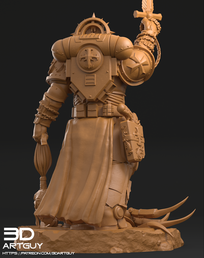 Crusader Miniature 3dArtGuy