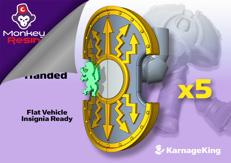 ST VRONTI SHIELDS: ZEUS (INSIGNIA-READY)