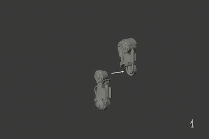 DeamonSlayer-Knight MKII Miniature Multi-Part Kit