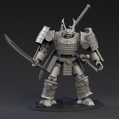 DeamonSlayer-Samurai Miniature Multi-Part Kit