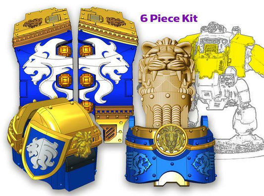 CELESTIAL LIONS: FULL ATLAS PATTERN KIT Teeth