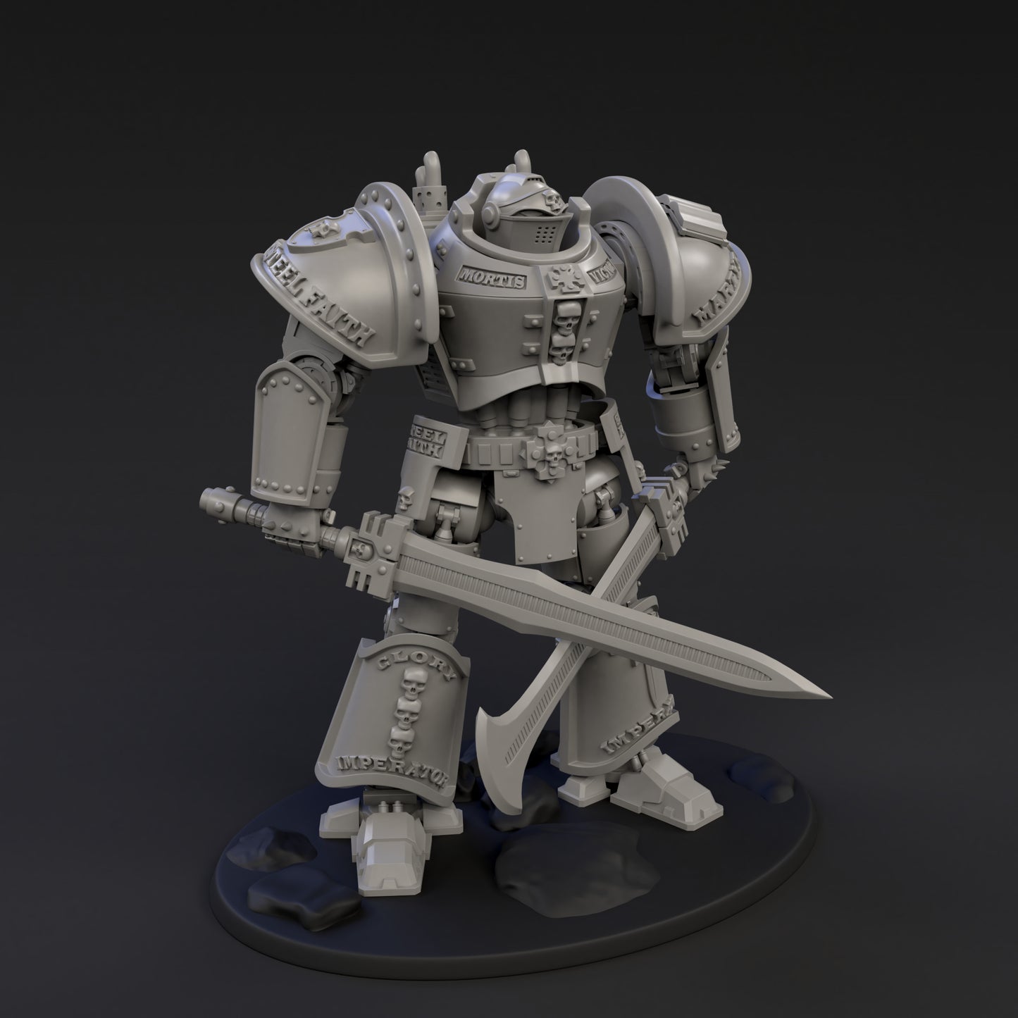 DeamonSlayer-Knight MKII Miniature Multi-Part Kit