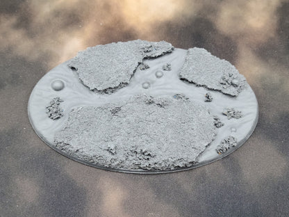 Lava - Round Resin Bases