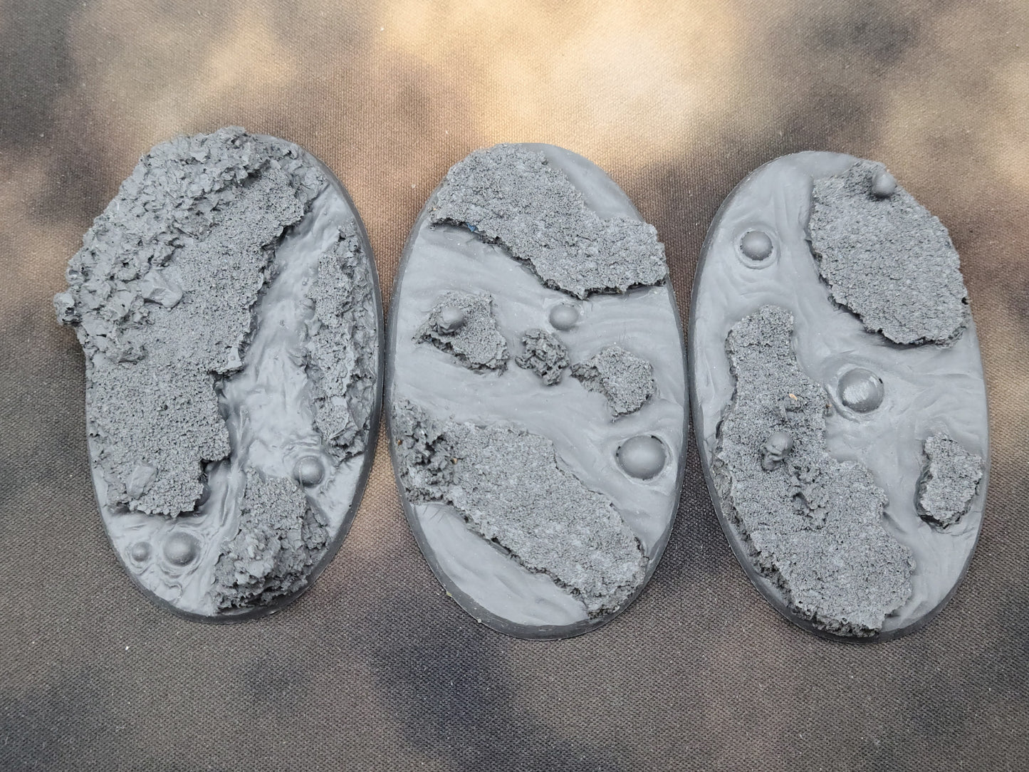Lava - Round Resin Bases