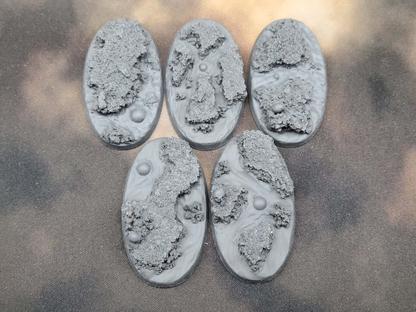 Lava - Round Resin Bases