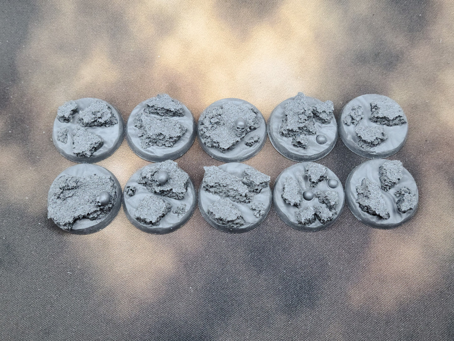 Lava - Round Resin Bases