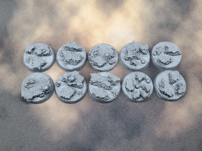 Lava - Round Resin Bases