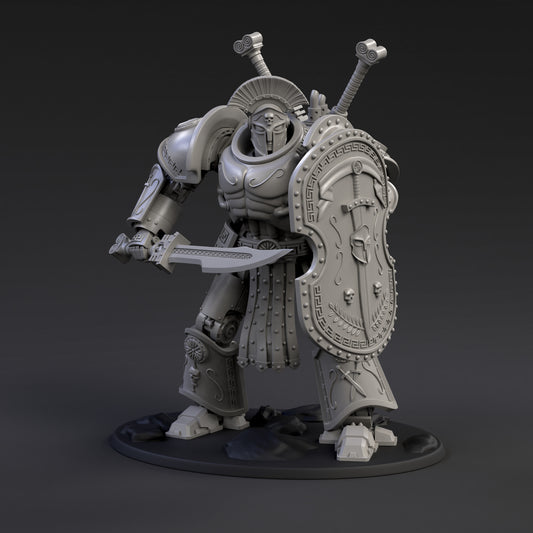 DeamonSlayer-Spartan Miniature Multi-Part Kit