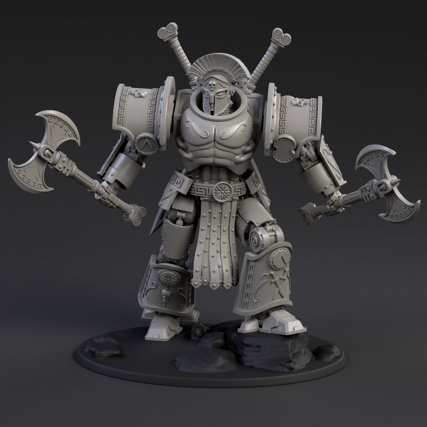 DeamonSlayer-Spartan Miniature Multi-Part Kit