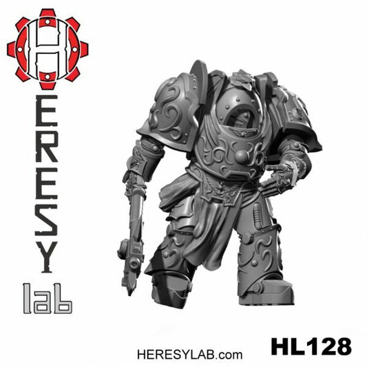 Hermes HK1 Terminator Armor Paladin Pose #1 - HeresyLab