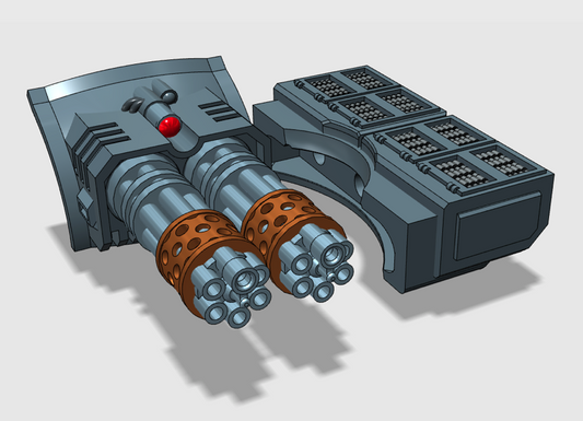 PHOBOS BATTLE TANK: GAT.CANNON TURRET WEAPON B