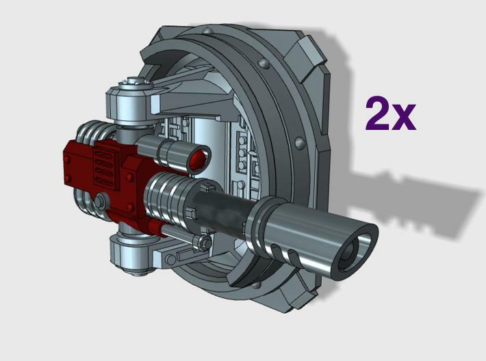 PHOBOS BATTLE TANK: LASER SPONSONS