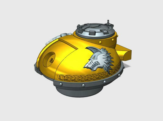 SHAGGY WOLF: PHOBOS BATTLE TANK TURRET C