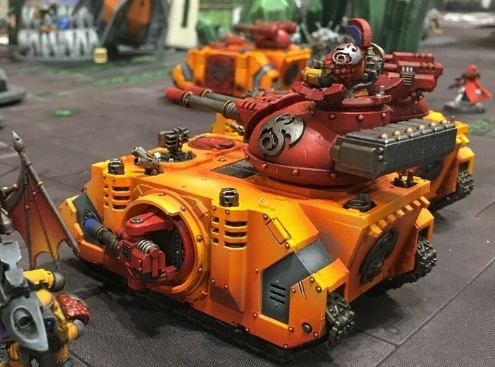 PHOBOS BATTLE TANK: HEAVY BOLTER SPONSONS