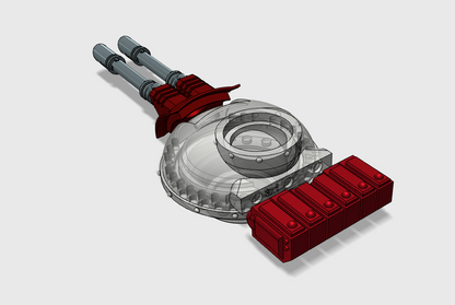 PHOBOS BATTLE TANK: TWIN LASER TURRET WEAPON B