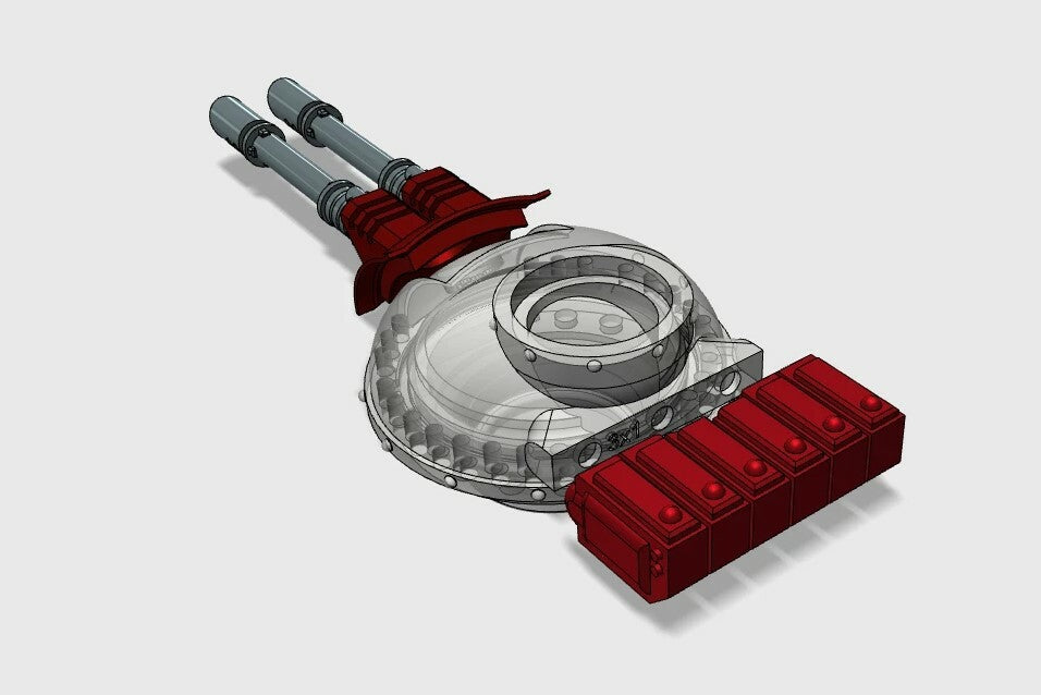 PHOBOS BATTLE TANK: TWIN LASER TURRET