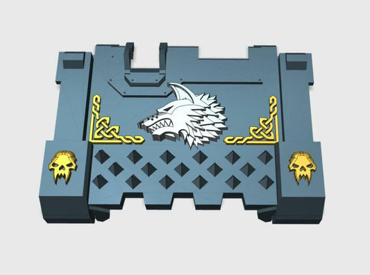 SHAGGY WOLF : IMPULSOR FRONT PLATE 1