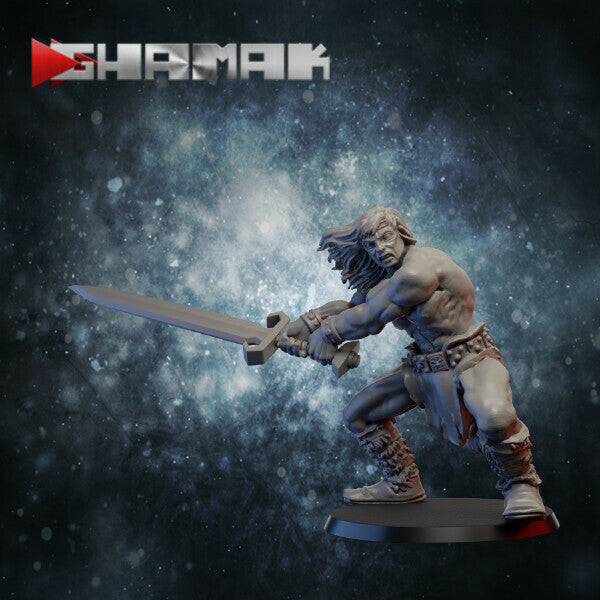 Wizard, Barbarian, Rogue, HeroQuest Scale Set- Ghamak