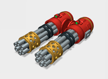 LINEBACKER TURRET WEAPONS: TWIN GAT.CANNONS