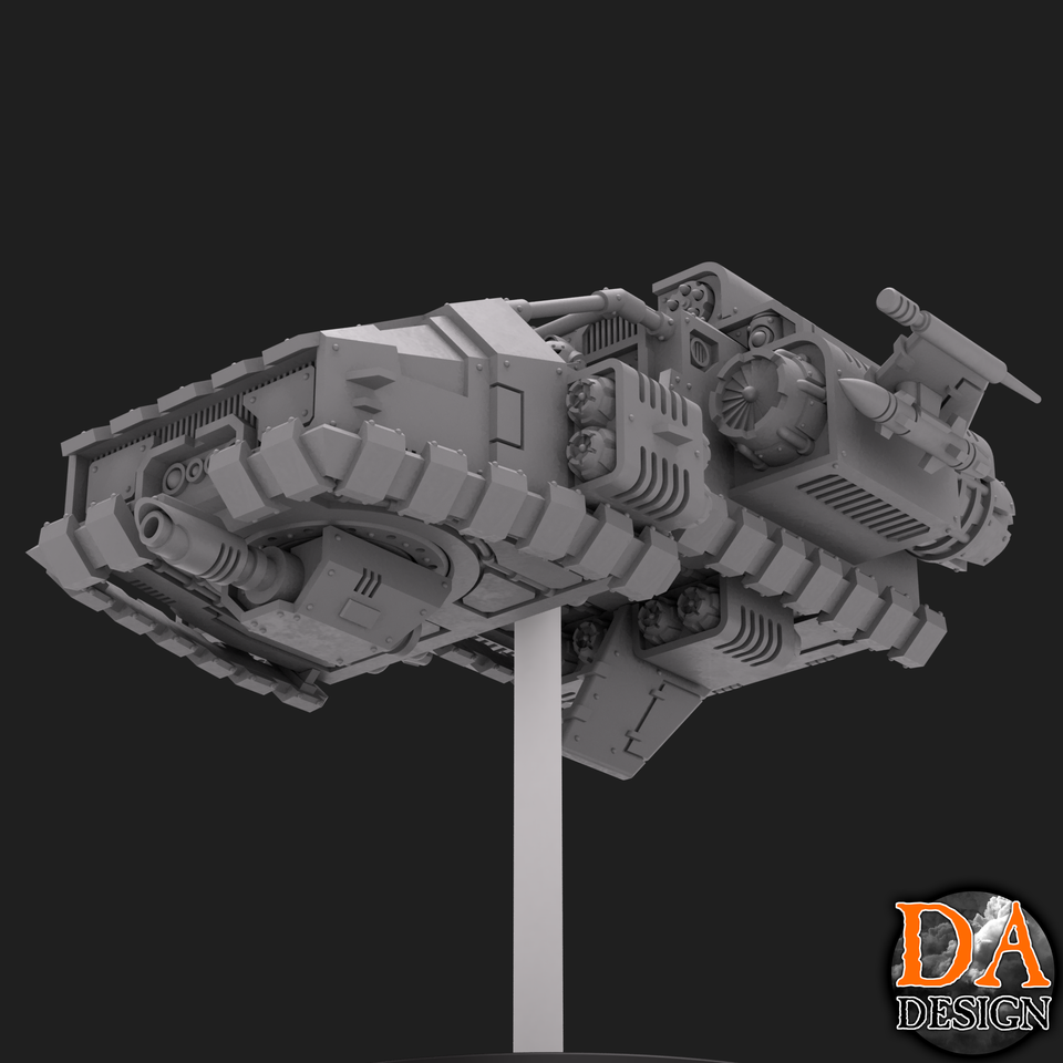 28mm Sci-fi Antigrav Platform Speeder - Dark Age Designs