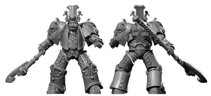 Helios Guards HK1 Terminator Armor Pose #4 - HeresyLab