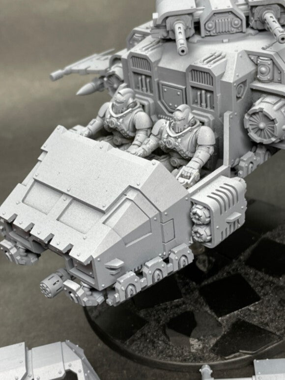 28mm Sci-fi Antigrav Platform Speeder - Dark Age Designs