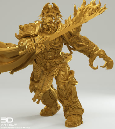 Sci-Fi Ruler Miniature 3dArtGuy .STL File