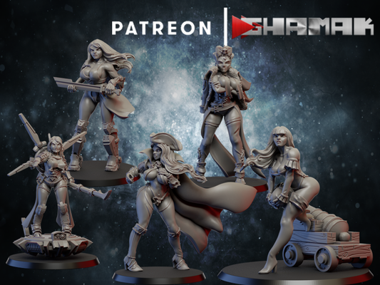 Pin Up Girl Start Collecting Set Bundle 3 - Ghamak