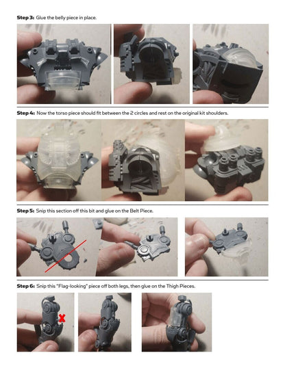 DeamonSlayer-Samurai Conversion Kit 12 Bits Fits Dreadknight