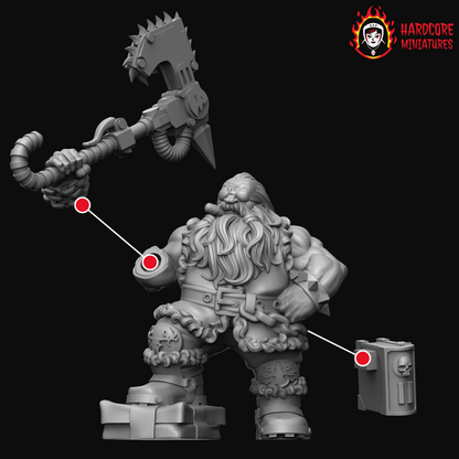 Santa Squatus & Gobla - Hardcore Miniatures Holiday Exclusive