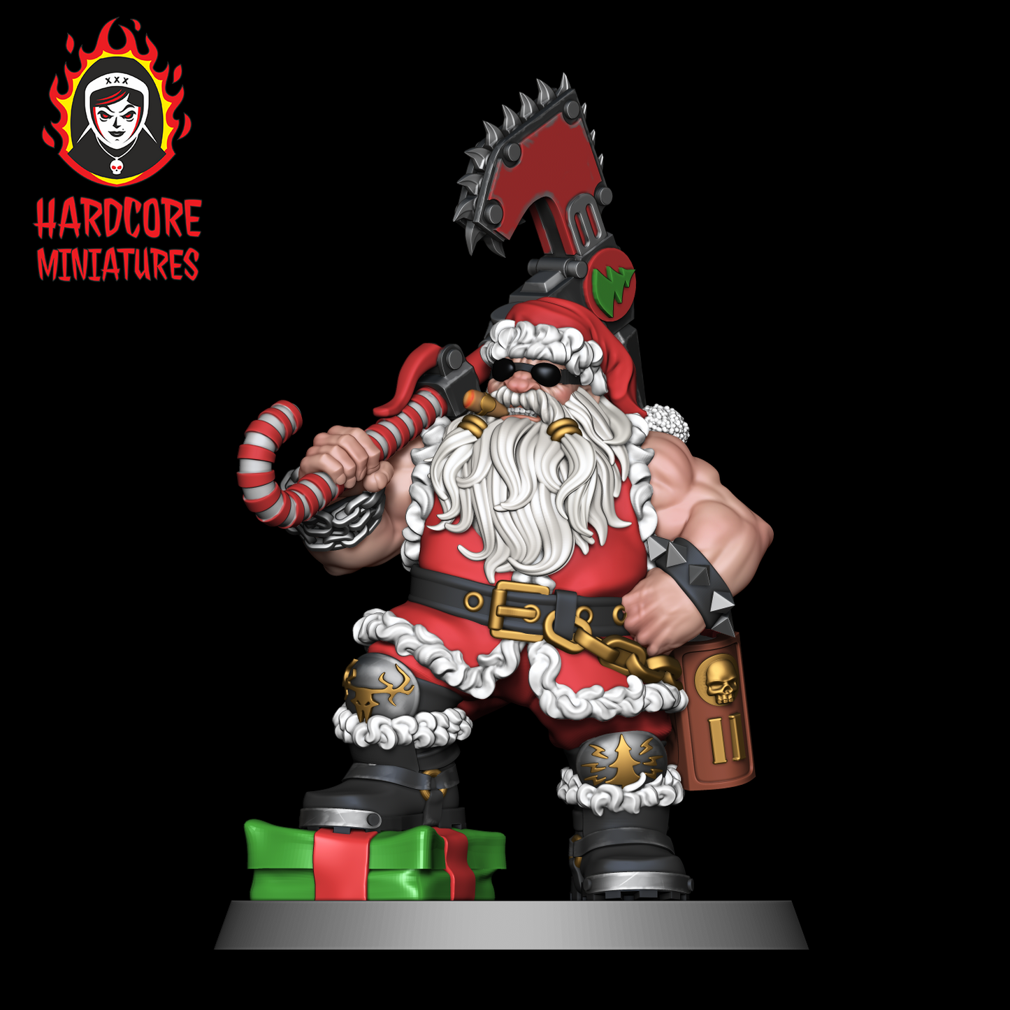 Santa Squatus & Gobla - Hardcore Miniatures Holiday Exclusive