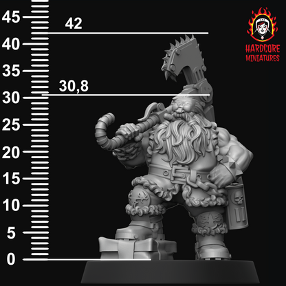 Santa Squatus & Gobla - Hardcore Miniatures Holiday Exclusive