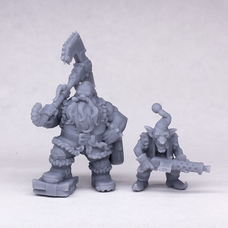 Santa Squatus & Gobla - Hardcore Miniatures Holiday Exclusive