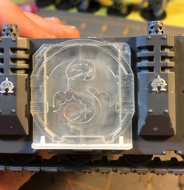 Nightmare Legion: MK1 Deimos APC Round Doors Rhino Bits