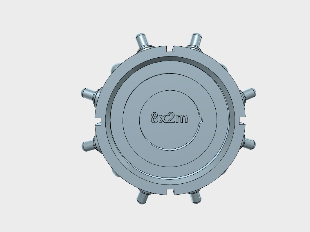 Top-Hatch Mounting System Full Kit for Rhinoback Impulsor