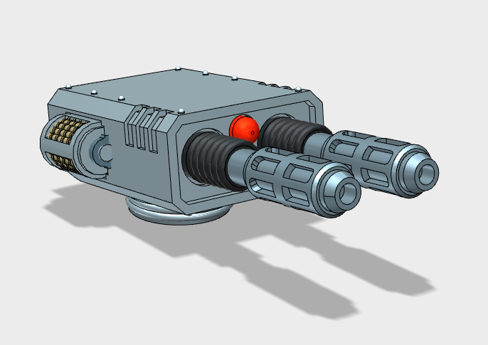 Top-Hatch Mounting System: Anti-Air Defense Turret