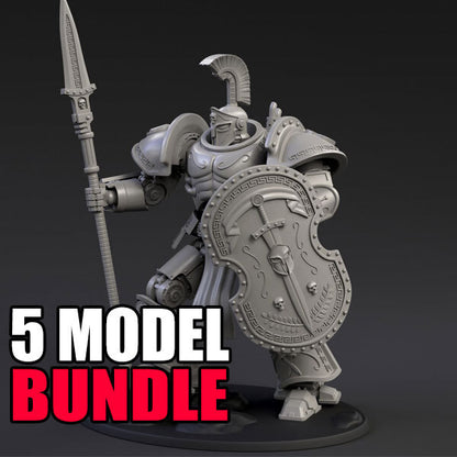 DeamonSlayer-Spartan Miniature Multi-Part Kit