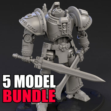 DeamonSlayer-Knight MKII Miniature Multi-Part Kit